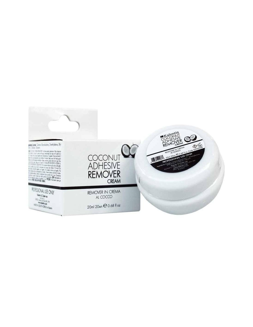 Remover in crema al cocco per extension ciglia - 20ml